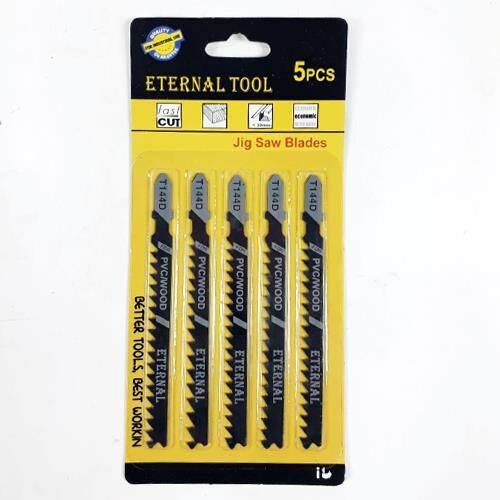 Dekopaj Bıçağı T144d 5 Adet Pvc Ve Ahşap Dekopaj Testere Ağzı Set