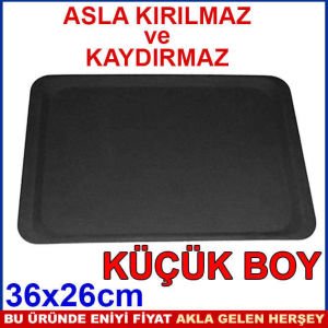 Küçük Boy Kırılmaz Kaydırmaz 36cm Servis Tepsisi