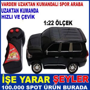 PİLLİ RADYO KONTROLLÜ UZAKTAN KUMANDALI ARABA