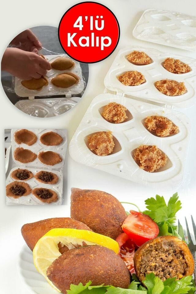 Pratik içli Köfte yapma Kalıbı Süper Içli Köfte Aparatı Usta işi Süper Köfteler yapan Kalıp seti