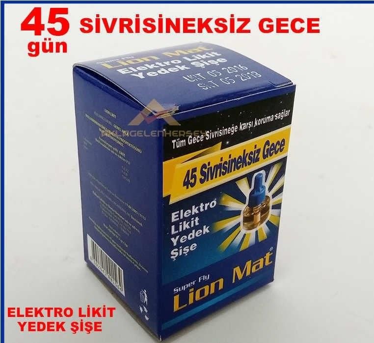Lion Sivrisinek Kovucu Elektro Likit Yedek Şişe