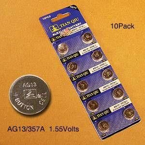 10adet AG13 LR44 (LAZER PİLİ) ALKALİN DÜĞME PİL