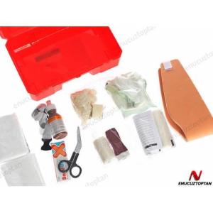 Eksiksiz  İlk Yardım Çantası Seti Acil Müdahale Araçları