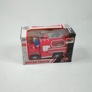 Işıklı Sesli Hareketli Oyuncak İtfaiye Su Tankeri Arabası 18x12cm