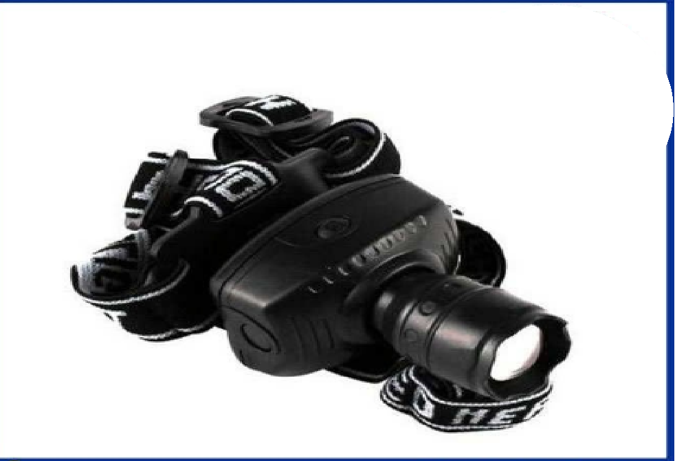 3W LED'Lİ PROFESYONEL ŞARJLI KAFA FENERİ ZOOMLU