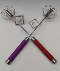 Mercan İthalat Paslanmaz Çelik Bas Çek Mikser,Elle Basmalı Çırpıcı D-7