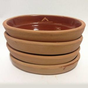 4Ad Toprak Kahvaltı Seti Güveç Fırın Kabı Toprak Güveç Kabı