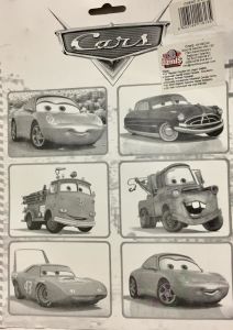 4cm 6'lı Şimşek Mcqueen Oyuncak Araba Seti Eğitici ve Öğretici Arabalar