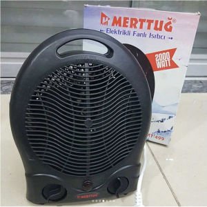 Fanlı Isıtıcı Soba 2000W 3 Kademeli Üflemeli Termostatlı Mükemmel Isıtıcı