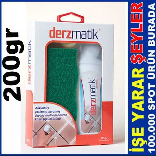 Derzmatik 200gr fayans arası yenileyici izole edici SÜNGERLİ FAYANS ARASI BEYAZLATICI DERZMATİK