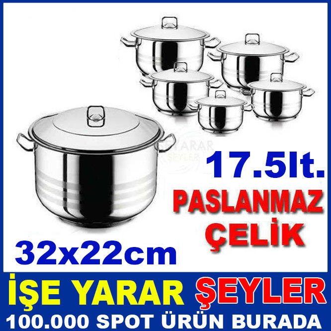 32x22cm ARIAN GASTRO DERİN ÇELİK TENCERE