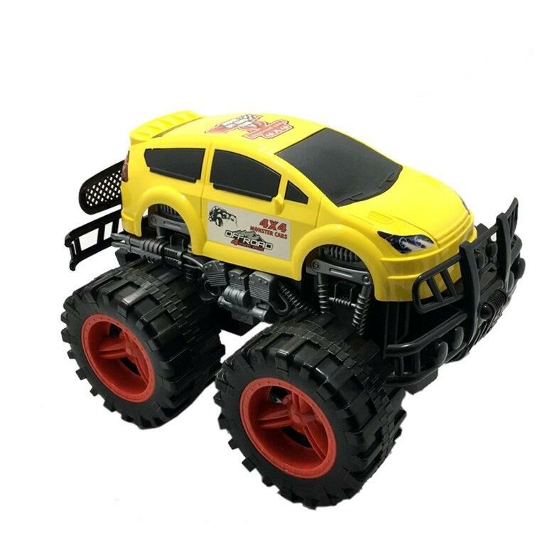 Büyük Jumbo Boy Dev Tekerlekli 4x4 Off Road Jip Oyuncak Araba