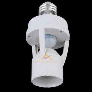 360° HAREKET SENSÖRLÜ PRATİK E27 DÖNÜŞTÜRÜCÜ DUY