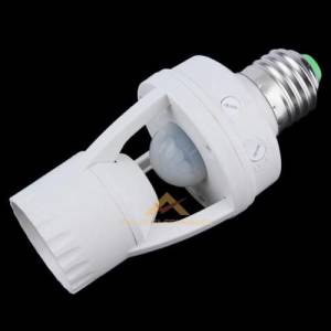 360° HAREKET SENSÖRLÜ PRATİK E27 DÖNÜŞTÜRÜCÜ DUY