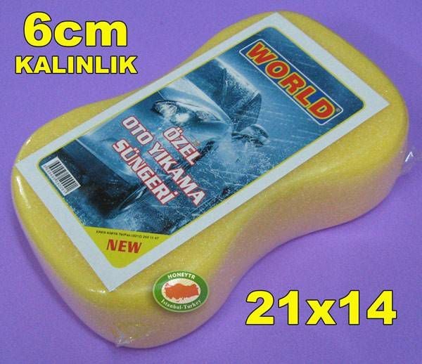 BÜYÜK BOY ÖZEL OTO YIKAMA SÜNGERİ SÜPER EMİCİ