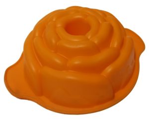 Sağlığa Zararsız Silikondan Gül Desenli Burak Kek Kalıbı 12x12x5 Kaliteli Hammaddeden Üretim