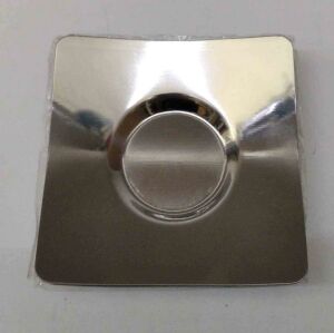 Altın Rostfrei 12 Adet Çelik Çay Tabağı