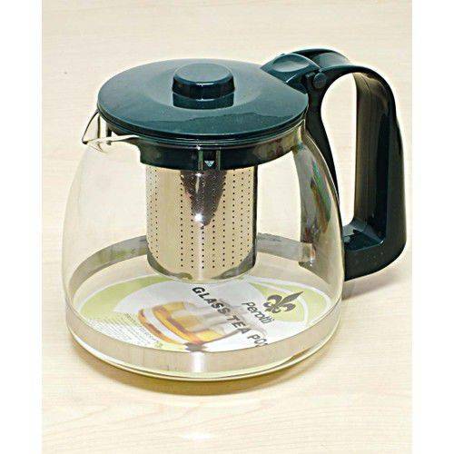 Çay Demliği 700 MlKendinden Çelik Süzgeçli Cam Demlik