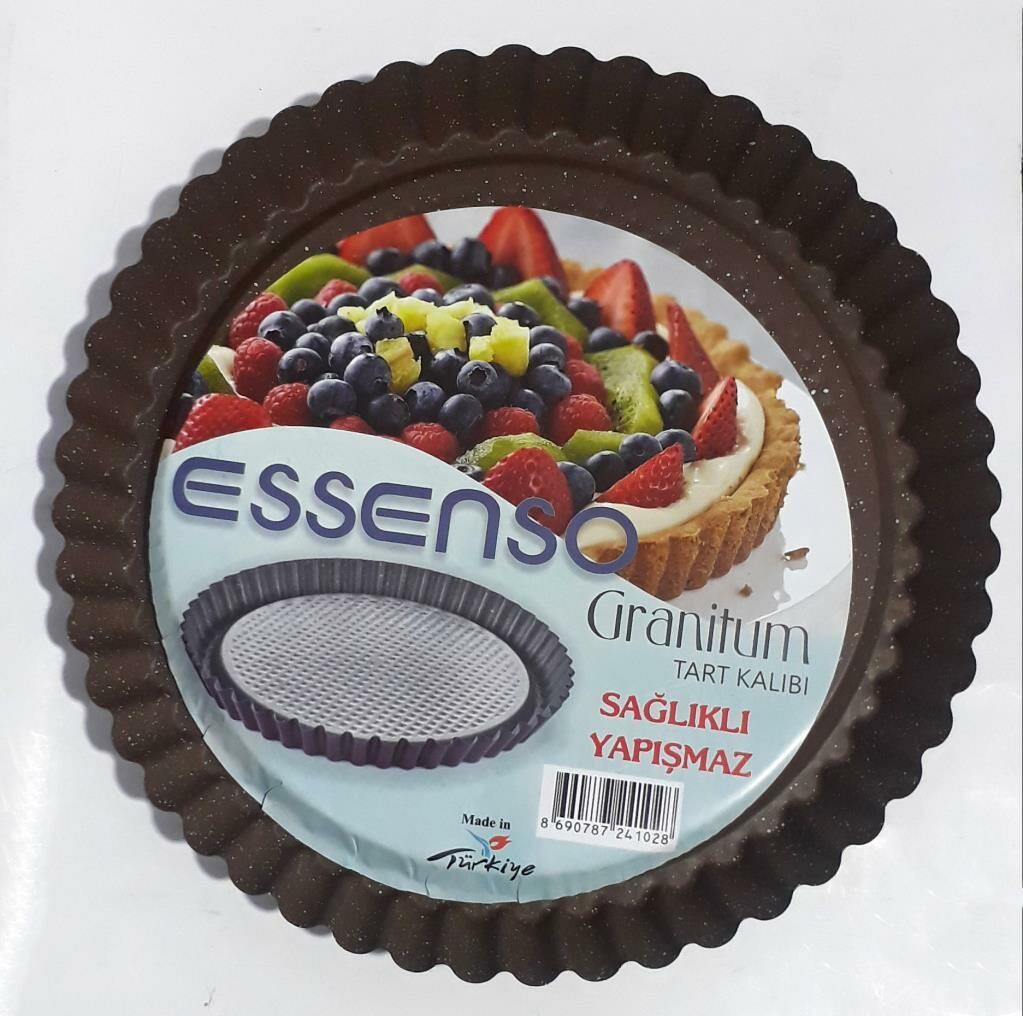 Essenso 29cm Çapında 3cm Derinlikte Granit Yapışmaz Tart Kalıbı Sağlıklıdır ve Kalitelidir Yapışmaz