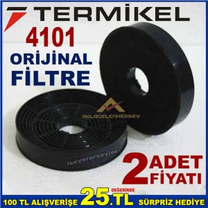 TERMİKEL 4101 ANKASTRE DAVLUMBAZ FİLTRESİ 4101 ASPİRATÖR KARBON FİLTRE