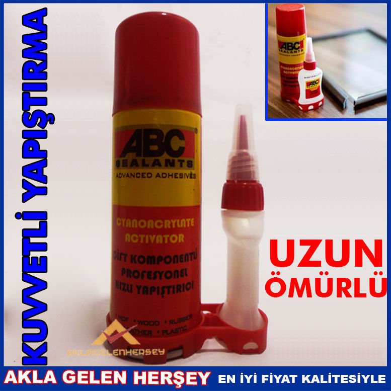 ÇİFT KOMPONENTLİ PROFESYONEL HIZLI YAPIŞTIRICI