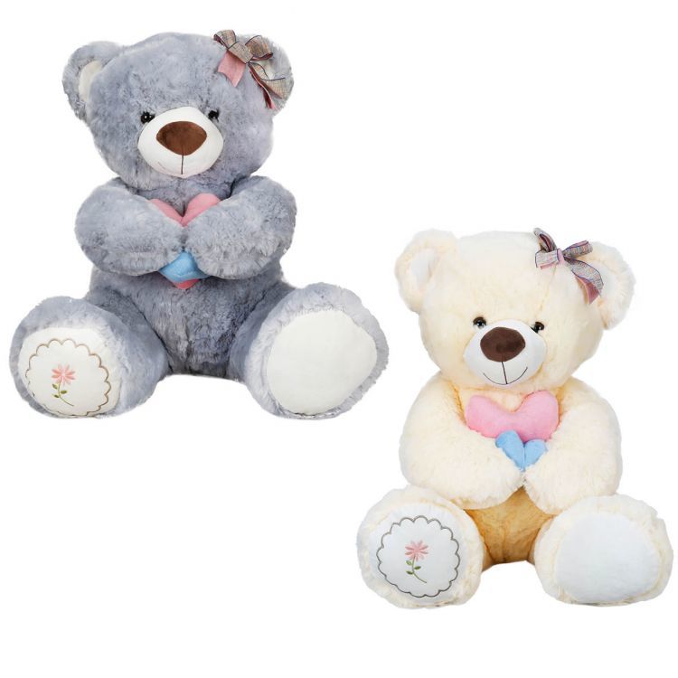 Oturan Kurdeleli Peluş Ayı