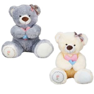 Oturan Kurdeleli Peluş Ayı