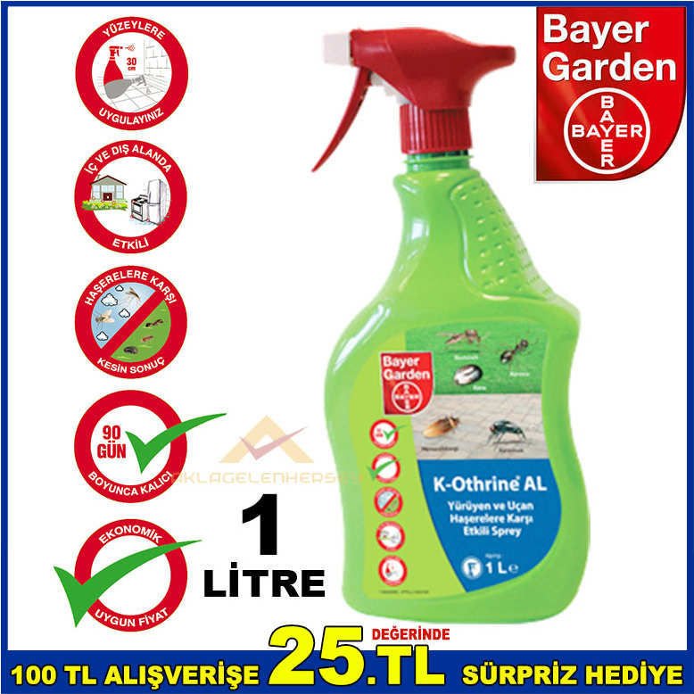 BAYER YÜRÜYEN UÇAN HAŞERELERE KARŞI ETKİLİ SPREY