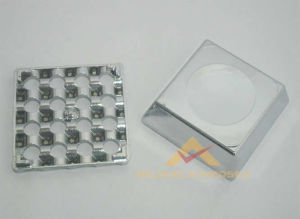 KROM KAPLAMA IZGARA DÖKÜM KÜL TABLASI KARE-KROM