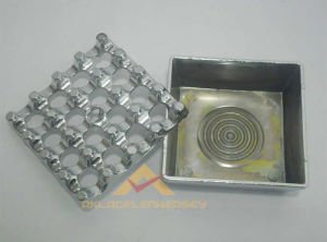 KROM KAPLAMA IZGARA DÖKÜM KÜL TABLASI KARE-KROM