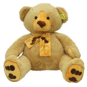 Oturan Atkılı Peluş Ayı