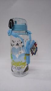 Mavi Renk Suluk Kaykay Erkek Çocuk Suluğu Pipetli 500ml Su Matarası Kırılmayan En Sağlıklı İçecek Kabı