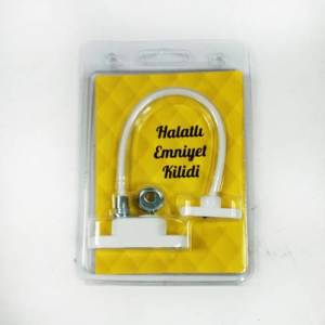 Pvc Kapı ve Pencere İçin Çelik Güvenlik Halatı Emniyet Kilidi