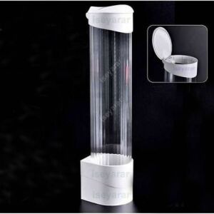 Tüm Su Sebilleri İçin Plastik Bardak Dispenseri Elektrikli Su Sebiline Kolay Monte Edilen Bardaklık