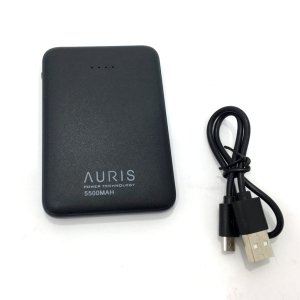 Mini Boy Slim Powerbank 5500mAh Portatif Taşınabilir Şarj Cihazı Auris Çift Usb Girişli Powerbank
