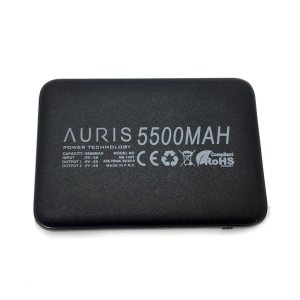 Mini Boy Slim Powerbank 5500mAh Portatif Taşınabilir Şarj Cihazı Auris Çift Usb Girişli Powerbank