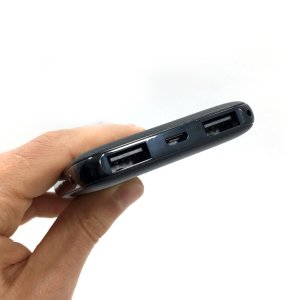 Mini Boy Slim Powerbank 5500mAh Portatif Taşınabilir Şarj Cihazı Auris Çift Usb Girişli Powerbank
