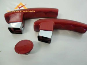 KIRMIZI RENKLİ ÇAYDANLIK KULP TAKIMI VE TUTACAĞI