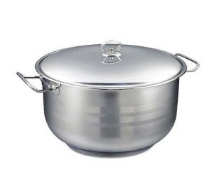 Gülsan Mega 38cm 26lt Büyük Boy Çelik Tencere