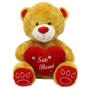 Oturan Kalpli Peluş Ayı