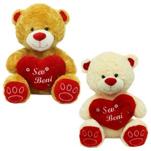 Oturan Kalpli Peluş Ayı