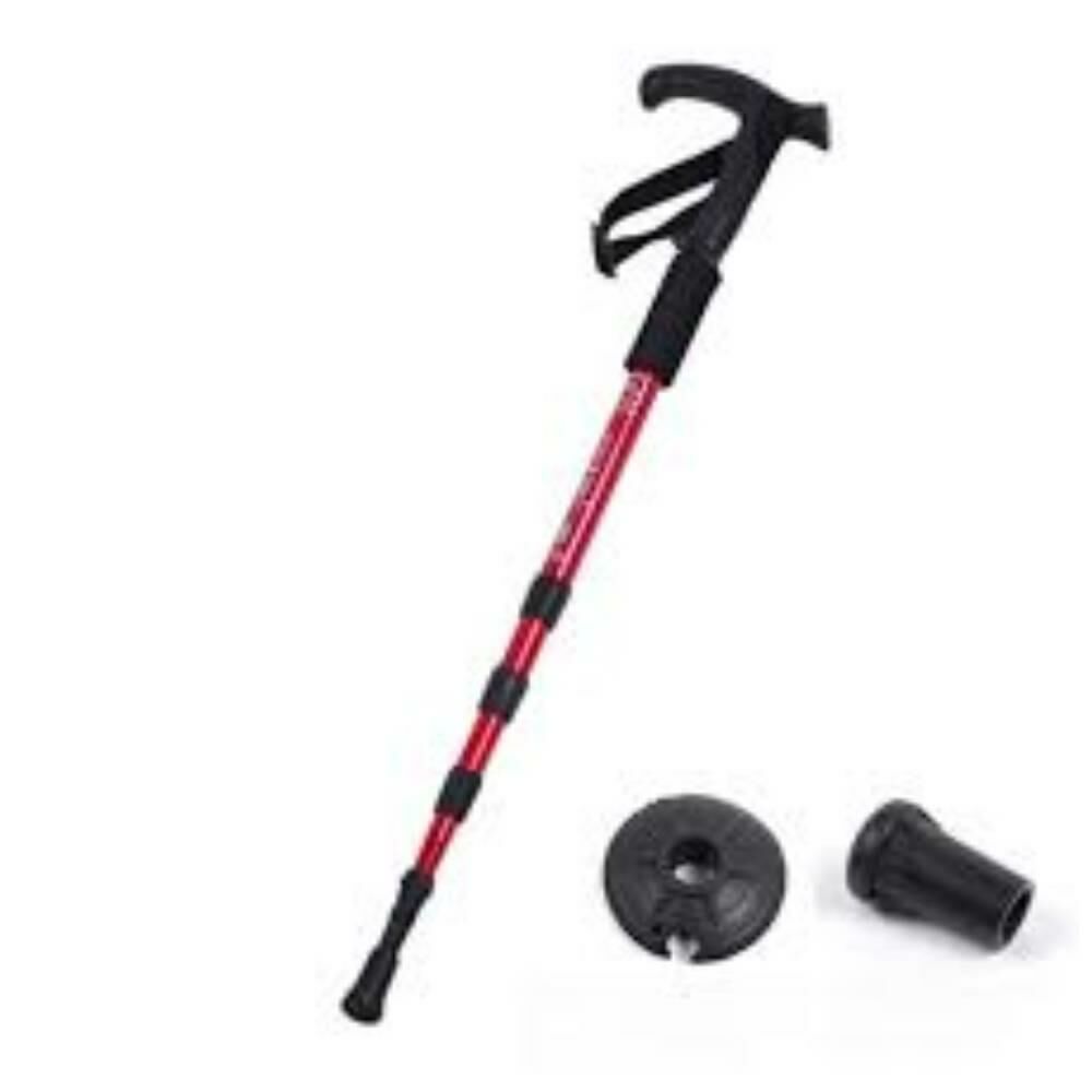 Sağlam ve Kaliteli Spor Severler için Rahatça Uzayıp Kısalan L Saplı Doğa Yürüyüşü Tırmanış Batonu