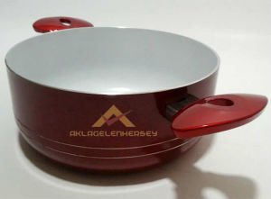 YANMAZ YAPIŞMAZ 20cm DERİN SERAMİK TENCERE KD