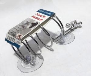 23cm Boyunda Vantuzlu Banyo İçin Çok Amaçlı Fön ve Maşalık