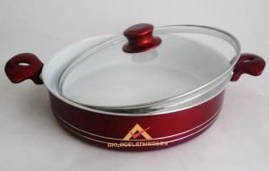 28cm YANMAZ SERAMİK BASIK KARNIYARIK TENCERESİ