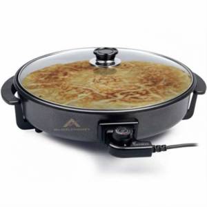 Granit İç Yüzeyli Korkmaz Pizzamatik 36cm 1600w Termostatlı Elektrikli Tencere,Pizza Tavası