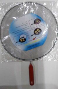 HANDY HELPERS Paslanmaz Çelik Yağ Sıçratmaz Tava Kapağı 29 Cm D-Raf