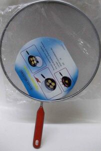 HANDY HELPERS Paslanmaz Çelik Yağ Sıçratmaz Tava Kapağı 29 Cm D-Raf