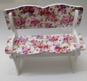 Modüler Ahşap Dekoratif Raflık, UV Baskılı Havluluk D-7