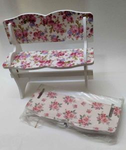 Modüler Ahşap Dekoratif Raflık, UV Baskılı Havluluk D-7